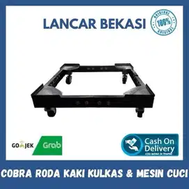 Cobra Roda Kaki Kulkas & Mesin Cuci - Alas Tatakan Besi bisa disetel