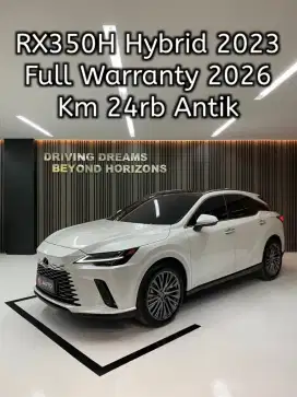 Lexus RX350H Hybrid 2023 Putih B1245WJI Km24rb