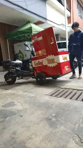 Jasa pembuatan gerobak sepeda listrik