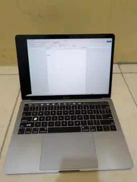 Macbook pro touchbar 2019 minus