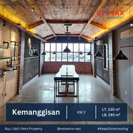 DIJUAL/DISEWA !! RUKO ESTETIK PINGGIR JALAN RAYA KEMANGGISAN