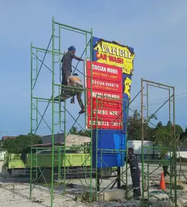 Pabrikasi reklame dan fasad acp