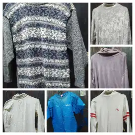 Baju, kaos siap dijual