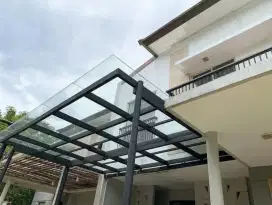 Canopy atap kaca