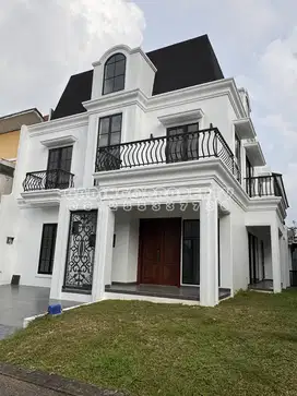brand new! gaya American Classic, rumah 3 lantai the icon cosmo - bsd