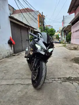 Kawasaki Ninja zx25r zx 25r 2021 abs qs abu abu pajak aktif