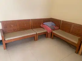 Kursi Tamu Kayu Jati 6 Seat