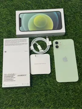 iPhone 12 128 Beacukai Hijau tosca sinyal permanen
