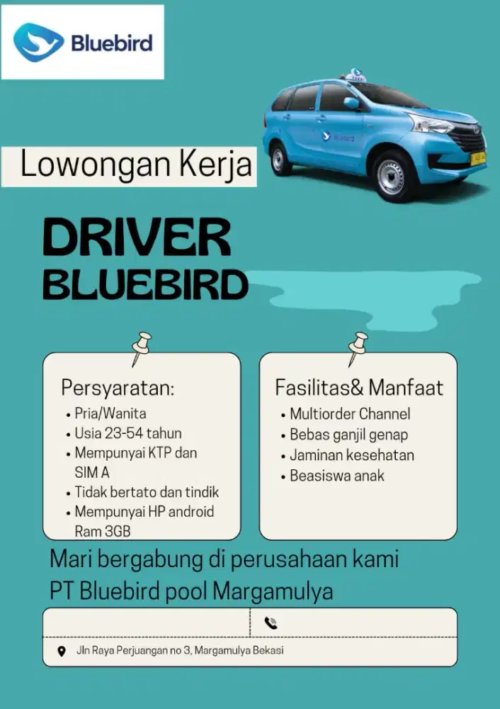 Pengemudi taksi bluebird