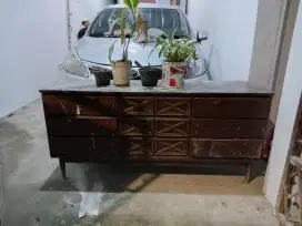 Buffet dan lemari bahan full jati