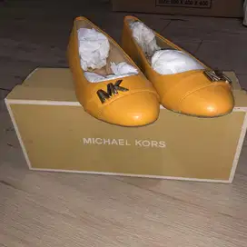Sepatu Flat Shoes Michael Kors Jilly Ballet Faux Leather