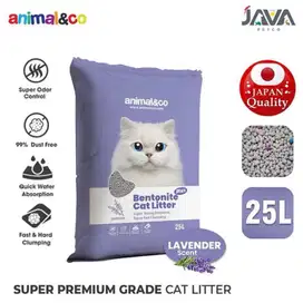 Pasir Bentonite Kucing Lavender Animal&co