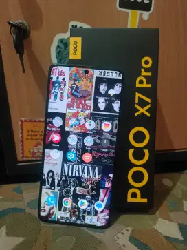 Dijual Poco X7 Pro 5G 12+512GB Black Fullset Super Mulus