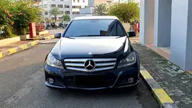 Mercedes Benz Mercy C200 C 200 CGI AVG Avantgarde Black Facelift 2013