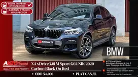 BMW X4 xDrive3.0i M Sport G02 NIK 2020 Carbon Black On Red