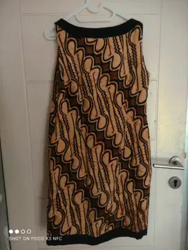 Preloved dress batik wanita