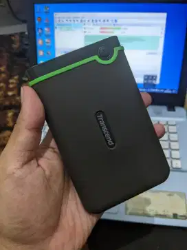 Hardisk Eksternal Storejet Transcend 2TB USB 3.0 Normal Sentinel 100%