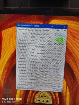 VGA card msi GTX 1050ti 4gb