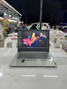 Laptop Lenovo ideapad slim 3 amd 3020e ram 4gb ssd 256gb lengkap kotak