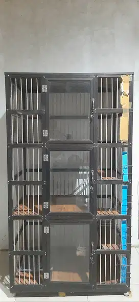 Kandang kucing alumunium