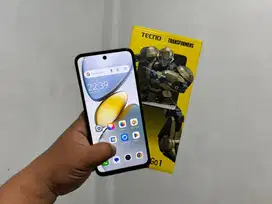 Tecno spark GO 1 4/128gb mulus 1000% seperti baru fullset garansi