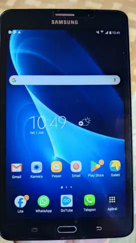 Jual tablet samsung kwa wa fb youtube dan lain