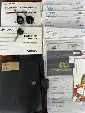 Yaris E Matic Antik Asli AB Full set Record
