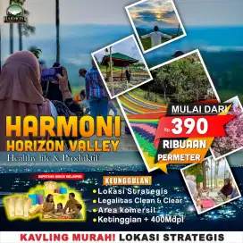 Tanah Kavling Serbaguna Harga Ekonomis View Ajib