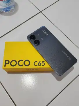 Ram 8+8 internal 256GB - Poco C65 lengkap bening