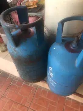 Tabung gas biru 12 kg kosong