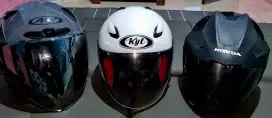 Paket 3 Helm Layak Pakai ALV KYT HONDA