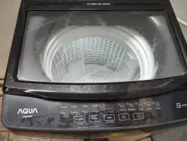 Mesin cuci Aqua, kondisi baru, jual cepat