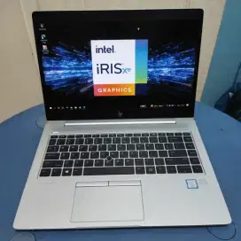 HP 840 G6 i5 8265u 16GB/512GB SSD IPS FHD RADEON 550X 2GB Ajib
