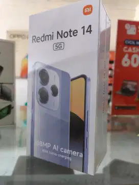 Xiaomi Redmi Note 14 5G 8GB/256GB,Baru,SegelBox,Garansi Resmi,Original