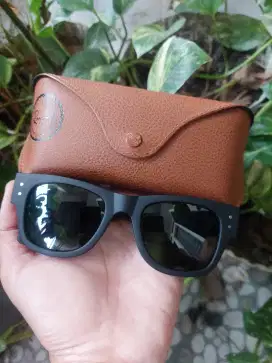 Kacamata RB Wayfarer MEGA size 60/19 Lensa Kaca Anti UV kndsi Like New