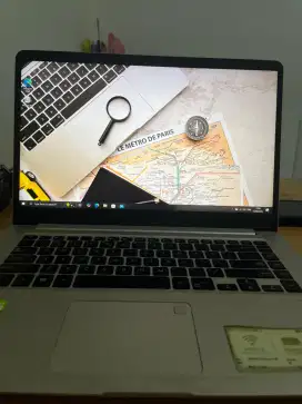 Asus Vivobook S15 Slim, Intel i5 gen 7, RAM 8GB, NVIDIA, storage ganda