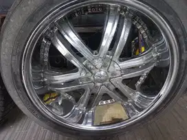 Velg ring 22 chrome B