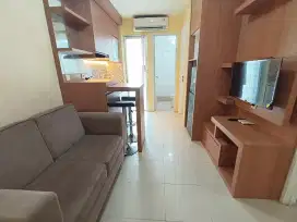 Sewa Tahunan murah 2 Kamar Apartemen Bassura City Lantai rendah