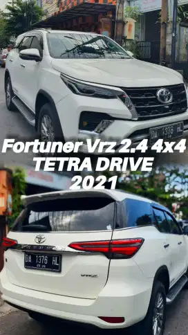 TOYOTA FORTUNER VRZ 2.4 DIESEL 2021 TGN 1, SERVIS RECORD RESMI‼️‼️