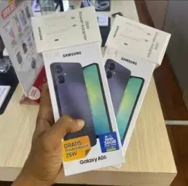 HP Baru Samsung A06 lte Series Potongan Harga dan Gratis Charger Ori