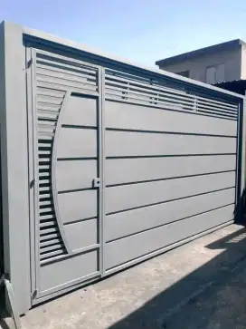 Bengkel las tralis pintu pagar gerbang kanopi tangga