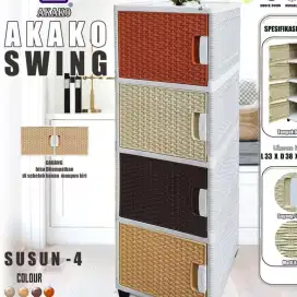 Lemari 4susun bagus kuat awet