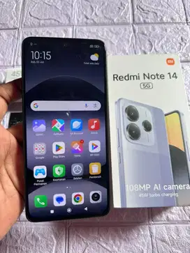 Xiaomi Redmi Note 14 5G Ram 8gb Rom 256gb Lengkap MuLus Masih Garansi