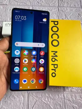 Xiaomi Poco M6 Pro Ram 8gb Rom 256gb Lengkap MuLus Masih Garansi Bs TT