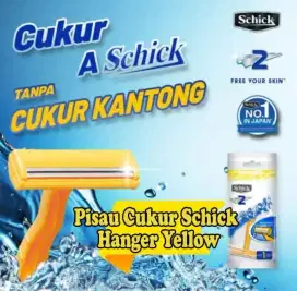 Pisau cukur shick yellow