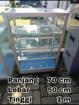 Jual Etalase second, Lok Pamulang Timur. TsngerangSelatan