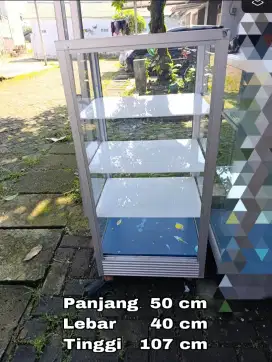 Jual Etalase bekas panjang 50 cm, Lok Pamulang Timur, Tangsel