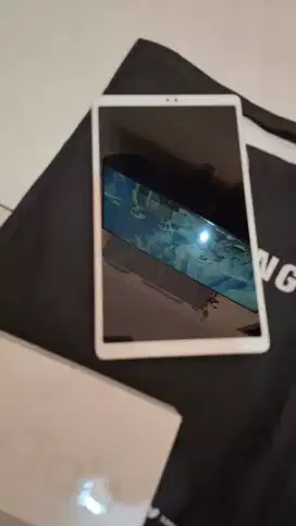 Samsung Galaxy Tab A7 Lite White Mulus Fullset Box LIKE NEW Condition