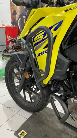 Suzuki vstrom 250 sx kuning tahun 2023 pembelian 2024
