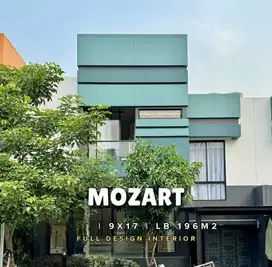 Rumah Furnish di Mozart Gading Serpong Dekat Danau Symphonia Serpong